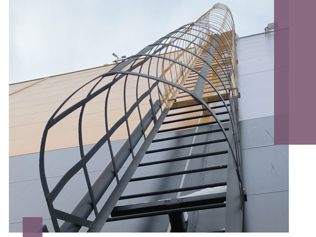 Изготовление и монтаж пожарных лестниц в Лобне профессионально