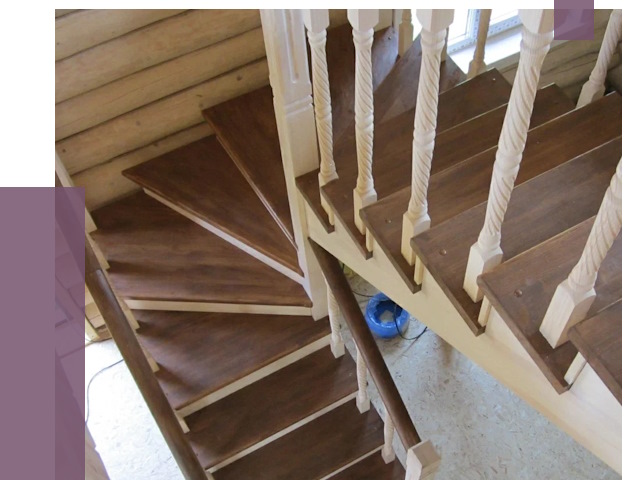 Реставрация деревянных лестниц в Лобне от 4337 руб.