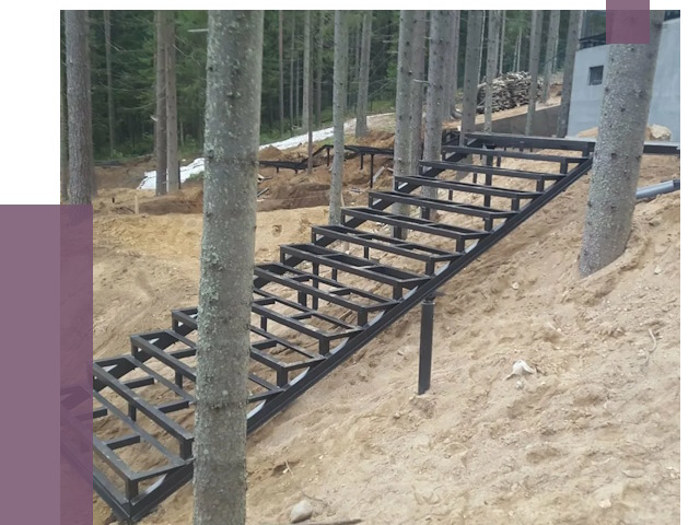 Монтаж металлических лестниц в Лобне от 13682 руб. 