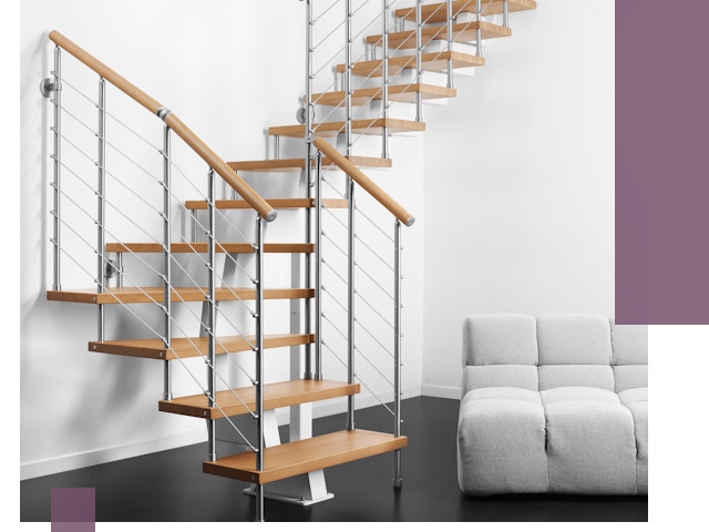 Модульные лестницы под ключ в Лобне — монтаж и изготовление