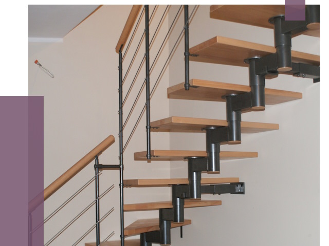 Изготовление модульных лестниц в Лобне от 11617 руб. 