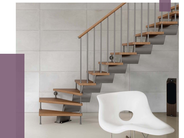 Монтаж модульных лестниц в Лобне от 6402 руб. 