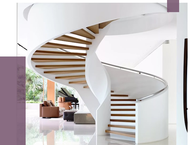 Винтовые лестницы в Лобне под ключ от 49049 руб. | ПРОЛЁТ-Лбн