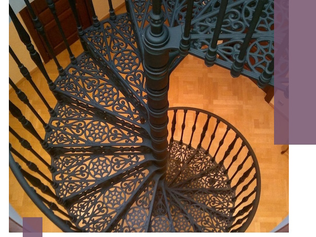 Винтовые лестницы под ключ в Лобне: производство и монтаж