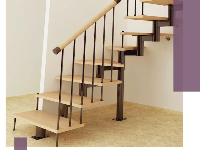 Монтаж лестниц на больцах в Лобне — быстро и надежно