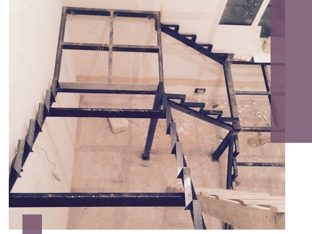 Монтаж лестниц на металлокаркасе в Лобне быстро и качественно