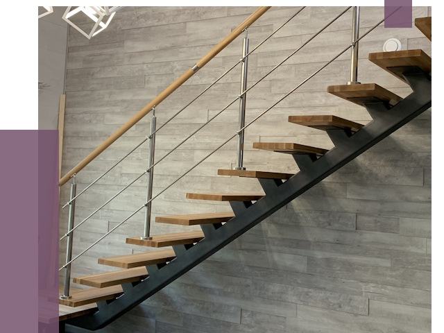 Изготовление лестниц на монокосоуре в Лобне от 76929 руб. 