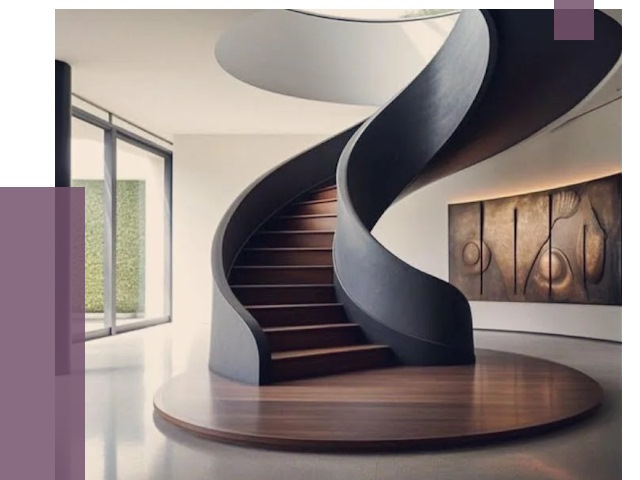 Элитные лестницы под заказ в Лобне от 191031 руб. — ПРОЛЁТ-Лбн