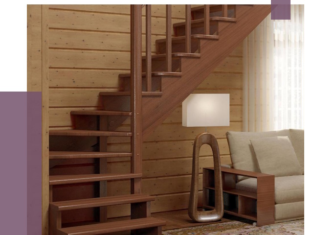 Лестницы эконом класса в Лобне от 18432 руб. бюджетные решения