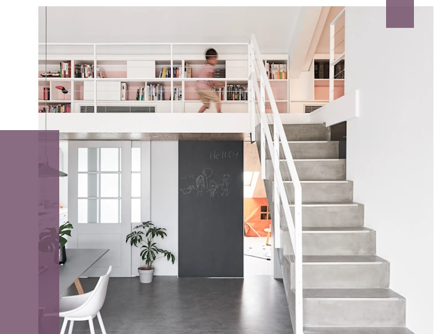 Лестницы для двухуровневой квартиры в Лобне от 178124 руб. | ПРОЛЁТ-Лбн