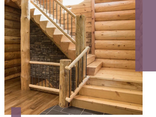 Лестницы в баню под заказ и профессиональный монтаж в Лобне