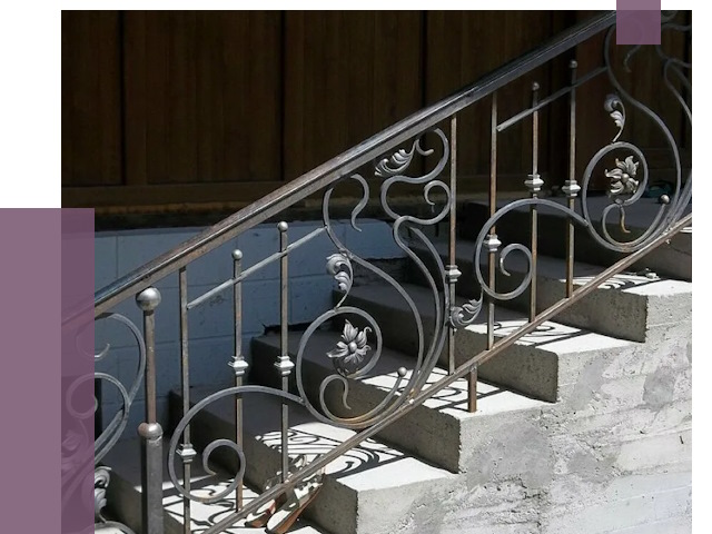 Кованые перила в Лобне от 8777 руб. под ключ — качество от ПРОЛЁТ-Лбн