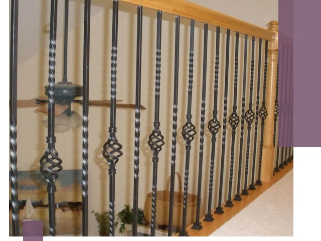 Изготовление и монтаж кованных перил в Лобне под ключ
