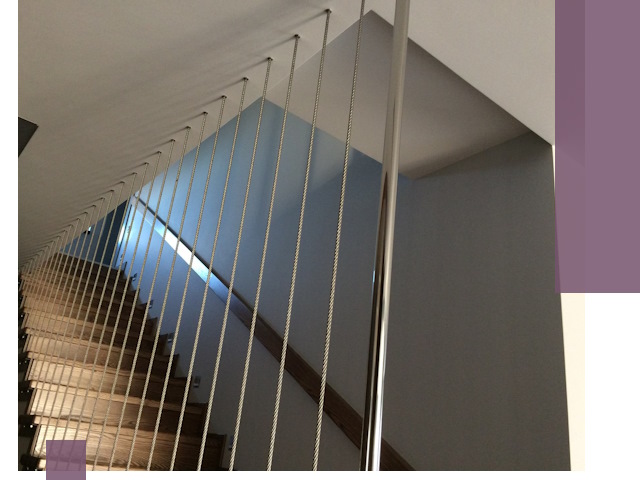 Тросовые перила под ключ в Лобне — производство и монтаж