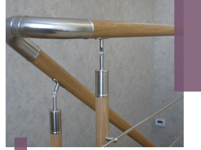 Комбинированные перила на заказ в Лобне — монтаж и производство