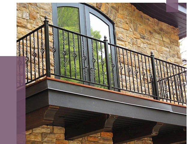 Балконные ограждения в Лобне от 8106 руб. — купить | ПРОЛЁТ-Лбн