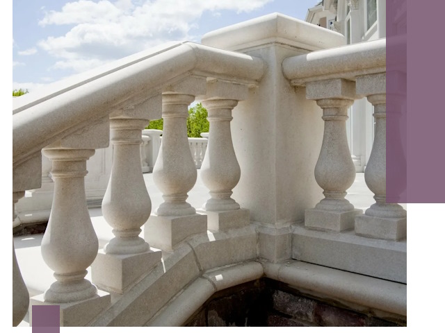 Балюстрады из металла и камня под ключ в Лобне