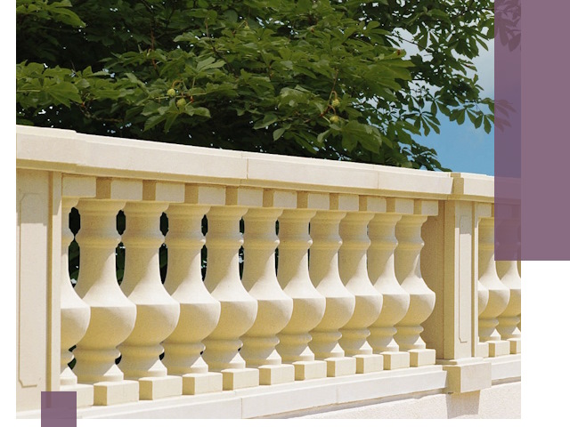 Установка балюстрады в Лобне: изготовление и монтаж под ключ