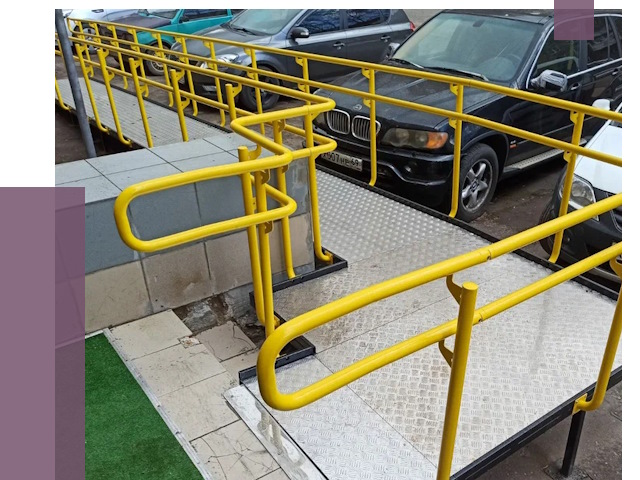 Стационарные пандусы в Лобне от 12391 руб. | ПРОЛЁТ-Лбн