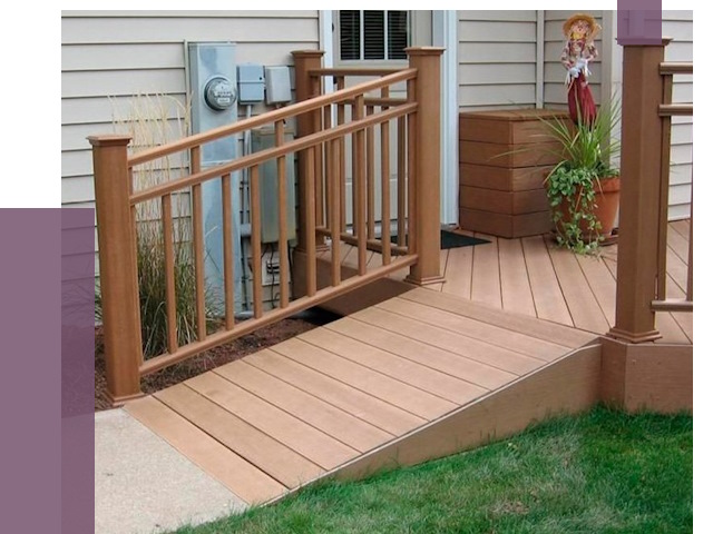 Пандус на крыльцо в Лобне под ключ от 7848 руб. 