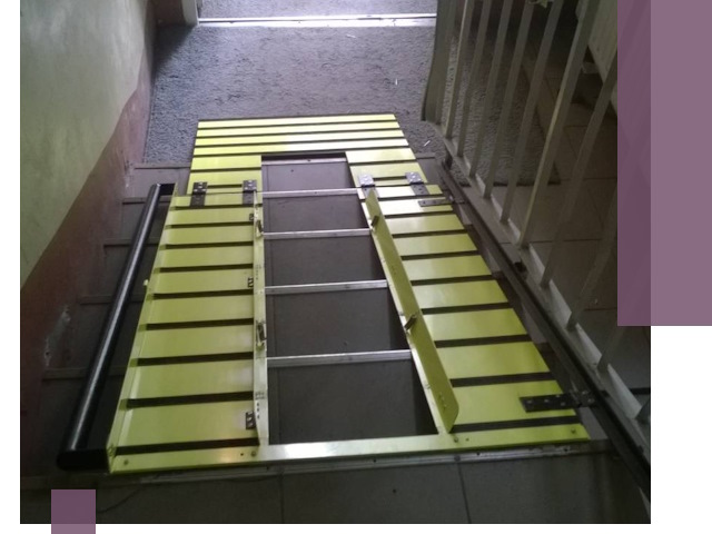 Профессиональный монтаж пандуса в подъезд в Лобне