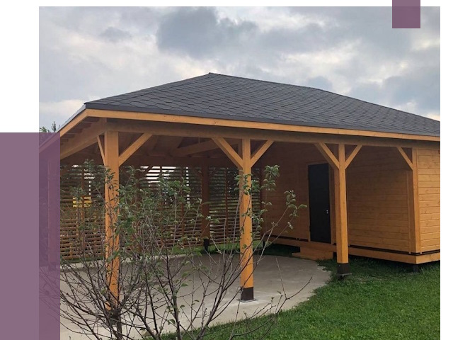 Навесы под ключ в Лобне от 48790 руб.  | ПРОЛЁТ-Лбн