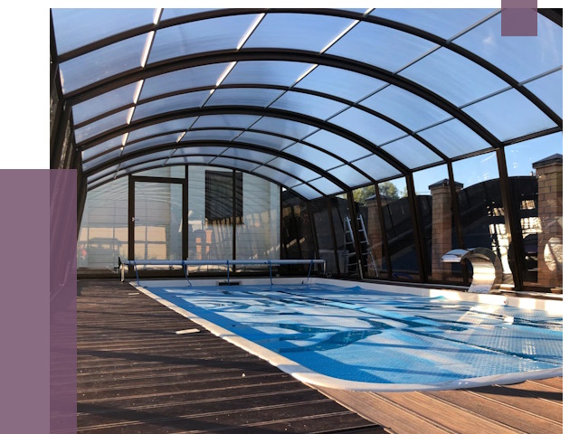 Навесы для бассейна в Лобне от 16935 руб. под ключ | ПРОЛЁТ-Лбн