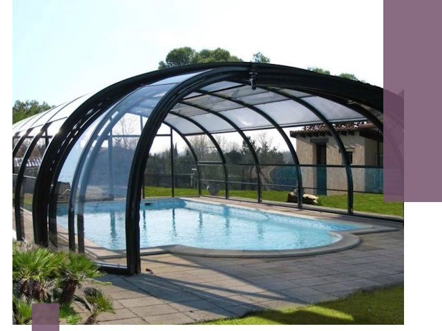 Навесы для бассейна в Лобне: изготовление и монтаж под ключ