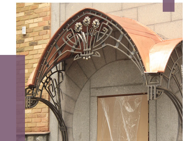 Арочные козырьки в Лобне от 14715 руб. 