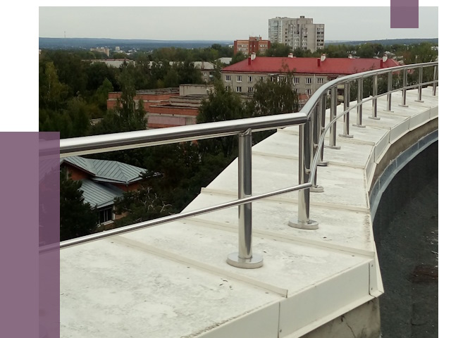 Парапеты и ограждения кровли в Лобне от 5008 руб. 