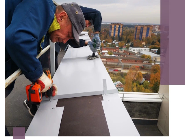 Монтаж парапетов в Лобне — установка прочных металлических ограждений