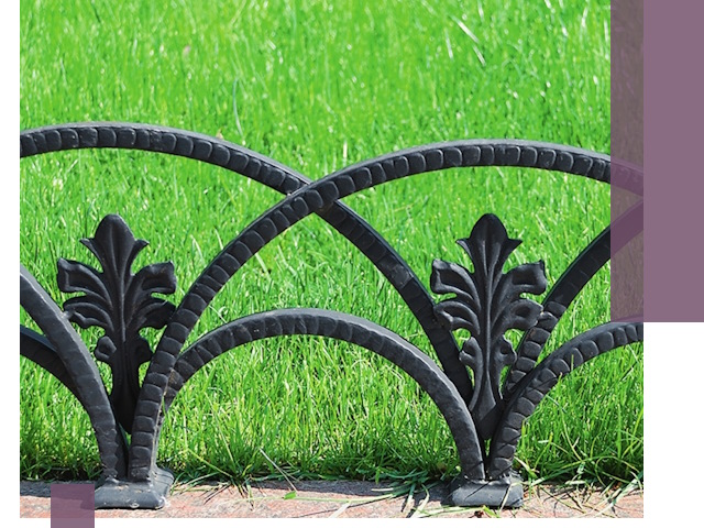 Декоративные металлические бордюры под ключ в Лобне