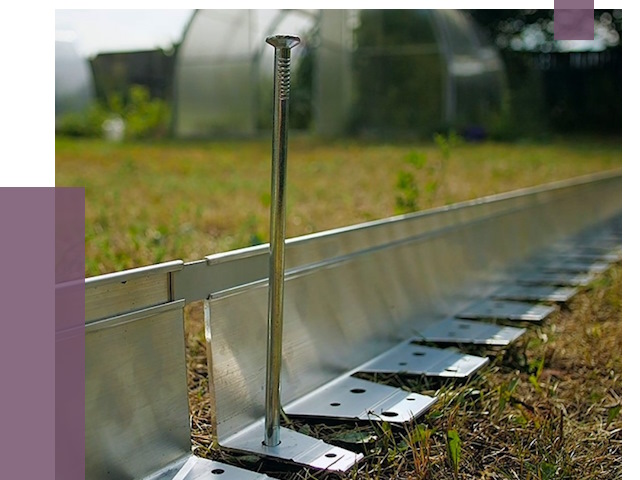 Металлические бордюры для газона в Лобне от 4337 руб. | ПРОЛЁТ-Лбн