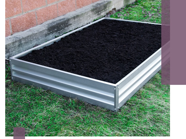 Металлические бордюры для грядок в Лобне: прочность и аккуратность