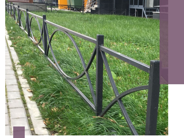 Газонные ограждения из металла в Лобне — монтаж и продажа