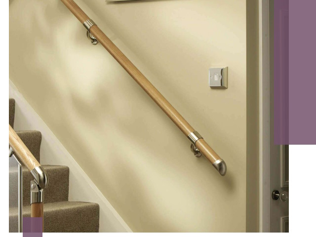 Монтаж пристенных поручней профессионально в Лобне