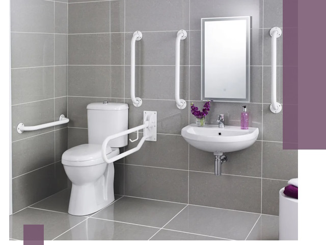 Поручни для санузлов в Лобне: установка, ремонт и монтаж